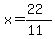 x=%2822%29%2F%2811%29