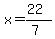 x=%2822%29%2F%287%29