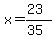 x=%2823%29%2F%2835%29