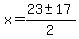 x=%2823%2B-+17%29%2F2