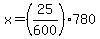 x=%2825%2F600%29%2A780