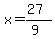 x=%2827%29%2F%289%29