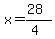 x=%2828%29%2F%284%29