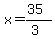x=%2835%29%2F%283%29