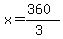 x=%28360%29%2F%283%29