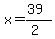 x=%2839%29%2F%282%29