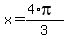 x=%284%2Api%29%2F3