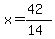 x=%2842%29%2F%2814%29