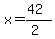 x=%2842%29%2F%282%29