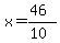 x=%2846%29%2F%2810%29