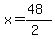 x=%2848%29%2F%282%29