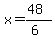x=%2848%29%2F%286%29
