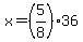 x=%285%2F8%2936