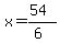x=%2854%29%2F%286%29