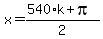 x=%28540%2Ak%2Bpi%29%2F2
