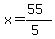 x=%2855%29%2F%285%29