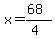 x=%2868%29%2F%284%29