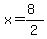 x=%288%29%2F2