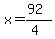 x=%2892%29%2F%284%29