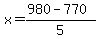 x=%28980-770%29%2F5