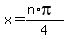 x=%28n%2Api%29%2F4
