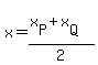 x=%28x%5BP%5D%2Bx%5BQ%5D%29%2F2