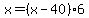 x=%28x-40%296