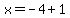 x=+-4%2B1