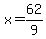 x=+62%2F9