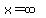 x=+infinity