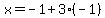 x=-1%2B3%28-1%29