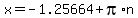 x=-1.25664%2Bpi%2An