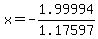 x=-1.99994%2F1.17597