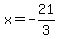 x=-21%2F3