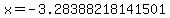 x=-3.28388218141501