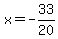 x=-33%2F20