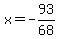 x=-93%2F68