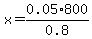 x=0.05%2A800%2F0.8