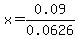 x=0.09%2F0.0626