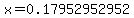 x=0.17952952952
