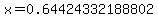 x=0.64424332188802