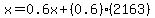x=0.6x%2B%280.6%29%282163%29