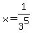 x=1%2F3%5E5