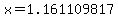 x=1.161109817