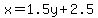 x=1.5y%2B2.5%29
