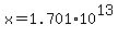x=1.701%2A10%5E13