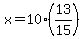 x=10%2813%2F15%29
