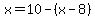 x=10-%28x-8%29