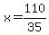 x=110%2F35