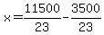 x=11500%2F23-3500%2F23